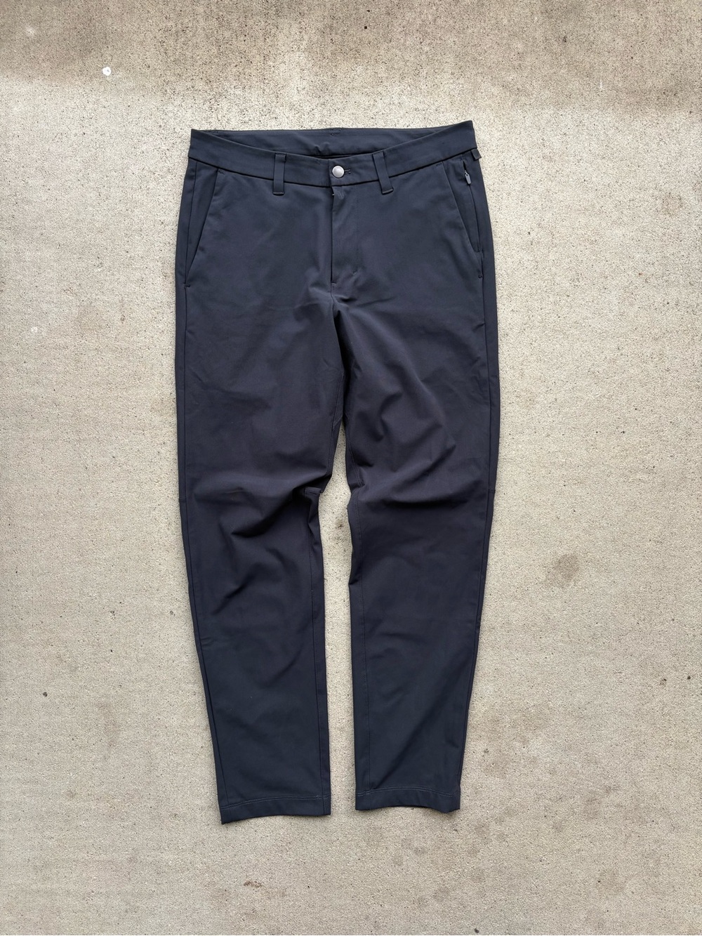 Lululemon Men's ABC Commission Tech Pants Dark Grey Charcoal Stretch 32x30